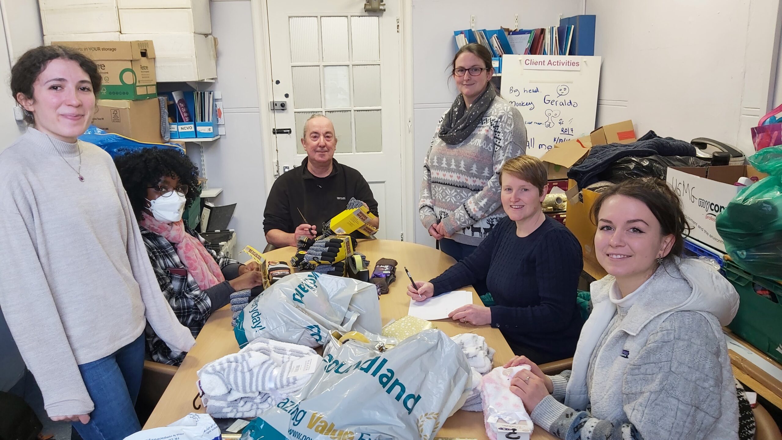 Valpak Wrap Christmas Gifts for the Homeless