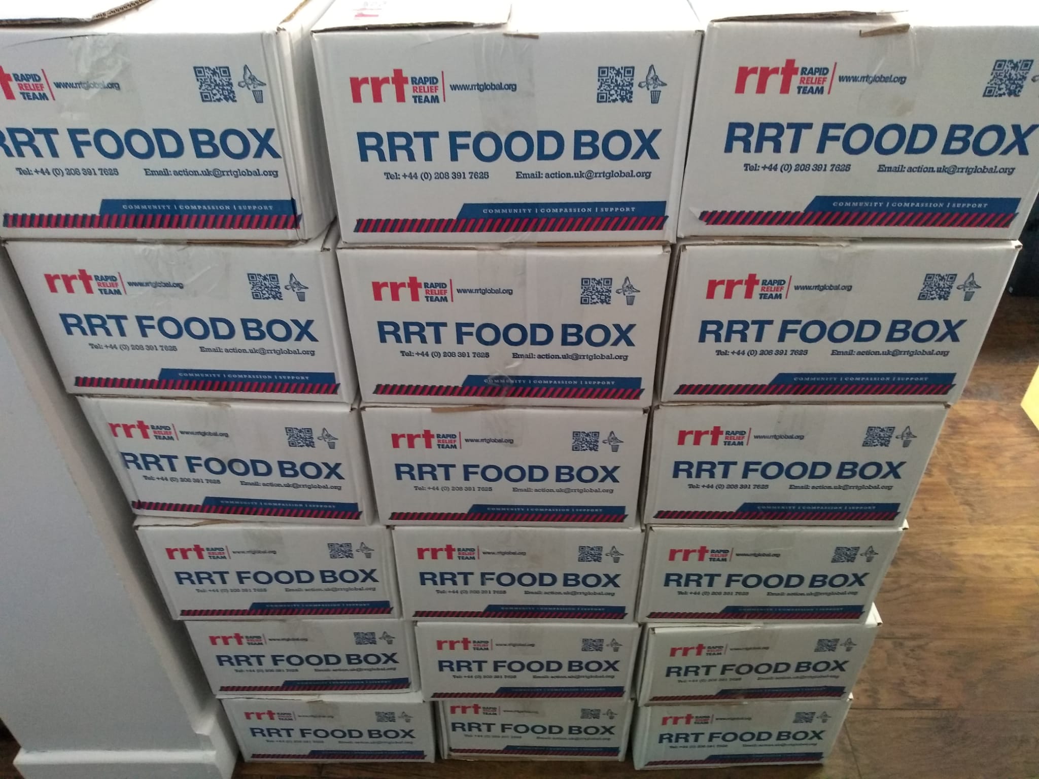 The Plymouth Brethren Rapid Response Team Donation August 2023